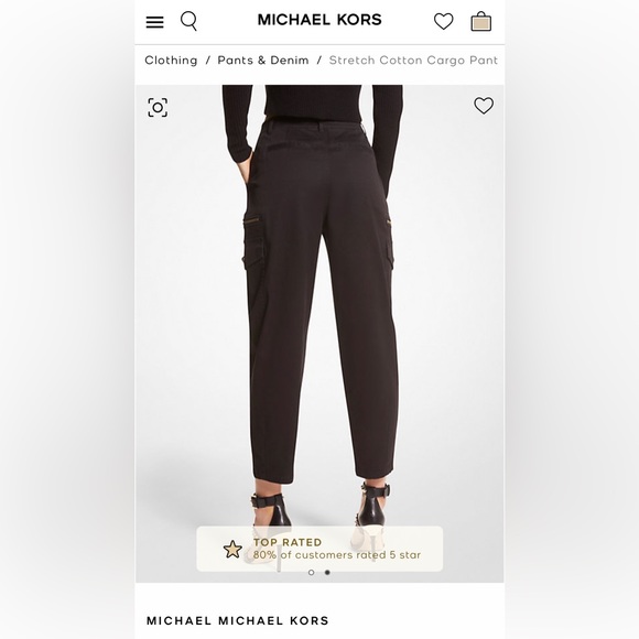 Brand new never worn Michael Kors cargo pants - Picture 2 of 2